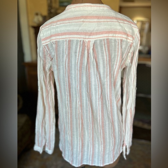 Anthropologie Holding Horses Mesa Embroidered Peasant Top S Boho Western - Picture 5 of 9